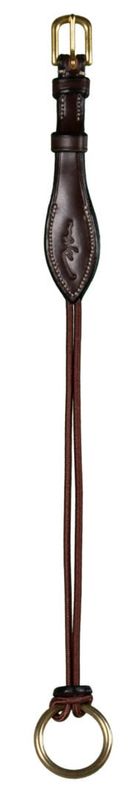 DY&#39;ON - D Collection Leather Plaited Gag Cheekpieces with Brass Buckle