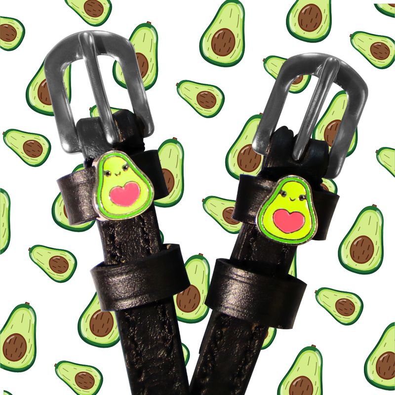 MANEJANE - Spur straps with Foodie charm