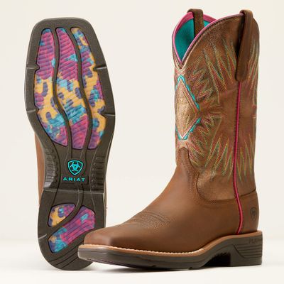 ARIAT - Ridgeback Western Boot Distressed Tan