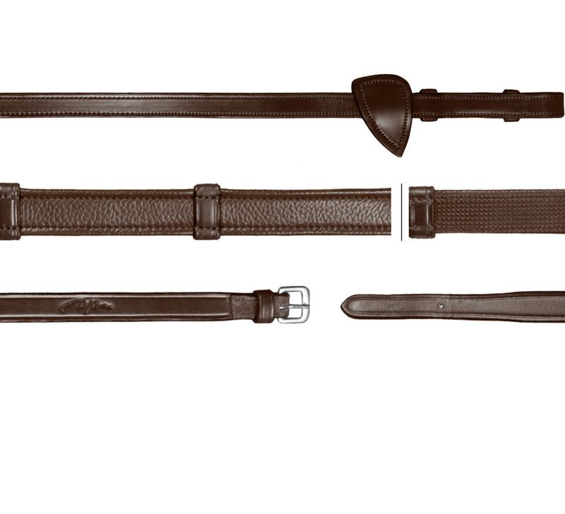 DY&#39;ON - 5/8 Hunter Reins with 7 Leather Loops