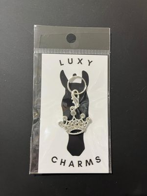 LUXY CHARMS - Large crown with fake diamonds