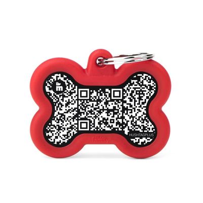 MYFAMILY - HushTag QR Code Bone ID Tag