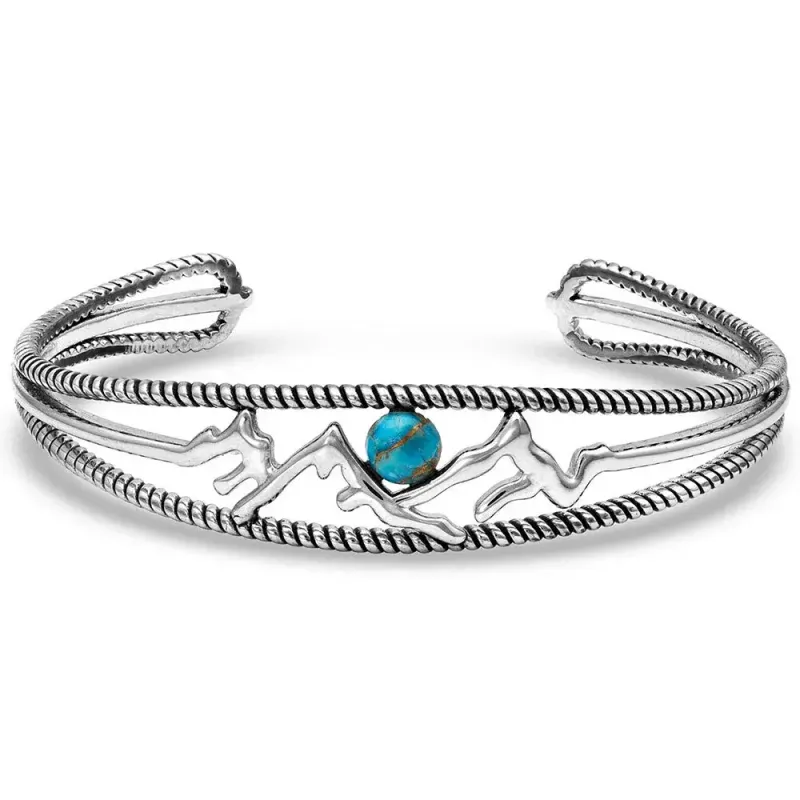 MONTANA SILVERSMITH - Pursue the Wild Another Mountain Cuff Bracelet