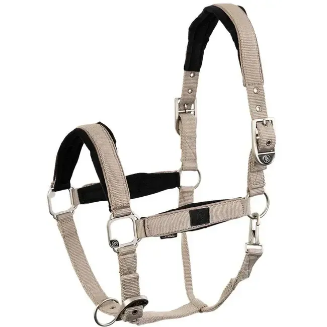 BR EQUESTRIAN - Chateau Gray Neoprene Inge Halter