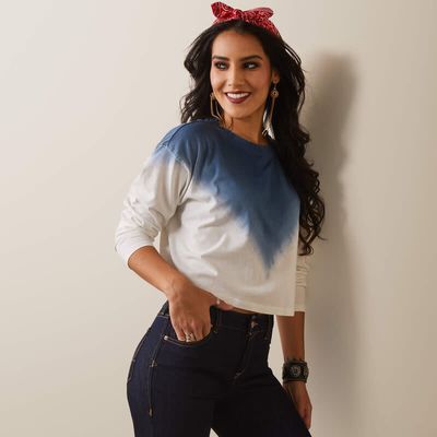 ARIAT - Howdy Ombre Top