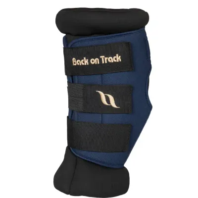BACK ON TRACK - Royal Dark Navy Hock Boot