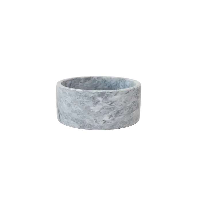 KENTUCKY DOGWEAR - Feeding Grey Marble Bowl