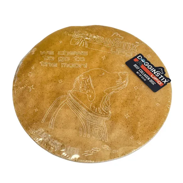 DOGGINSTIX - Beef Collagen UFO Disc