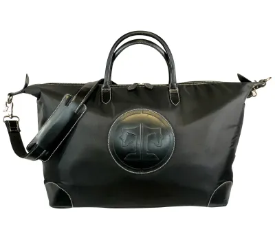 TUCKER TWEED EQUESTRIAN - The Tryon Travel Overnight - Black