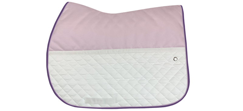 OGILVY EQUESTRIAN - Lavender and White Jump FrictionFree Pad