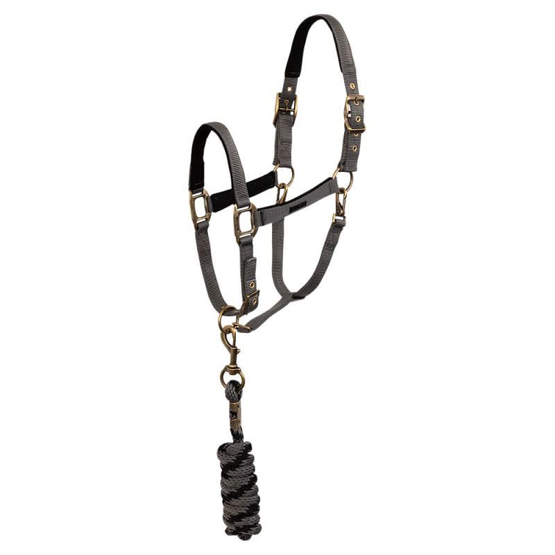 ANKY - Suede Lining Thunderstorm Halter &amp; Lead Rope ATH24