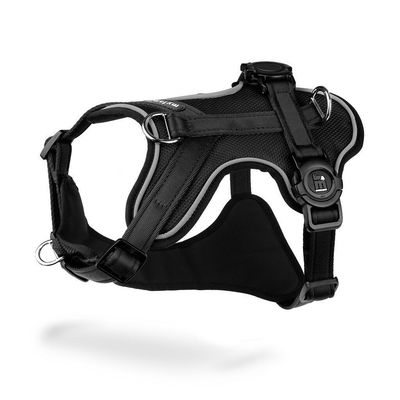 MYFAMILY - Adjustable MemoPet NFC Technology Black Harness