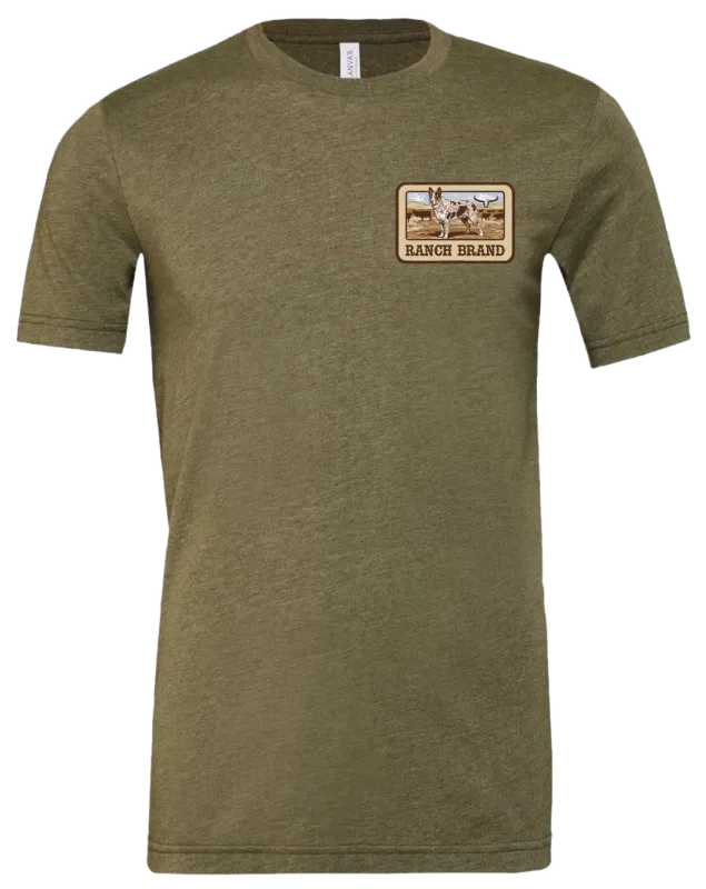 RANCH BRAND - Cattle Dog Army T-Shirt
