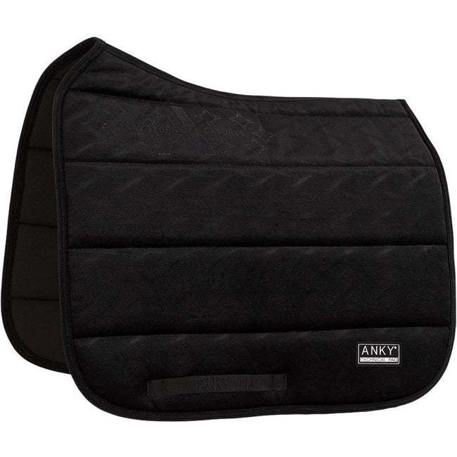 ANKY - Velvet Wave Black Dressage Saddle Pad