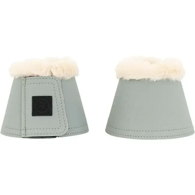 BR EQUESTRIAN - Slate Gray Indira Bell Boots with Faux Fur