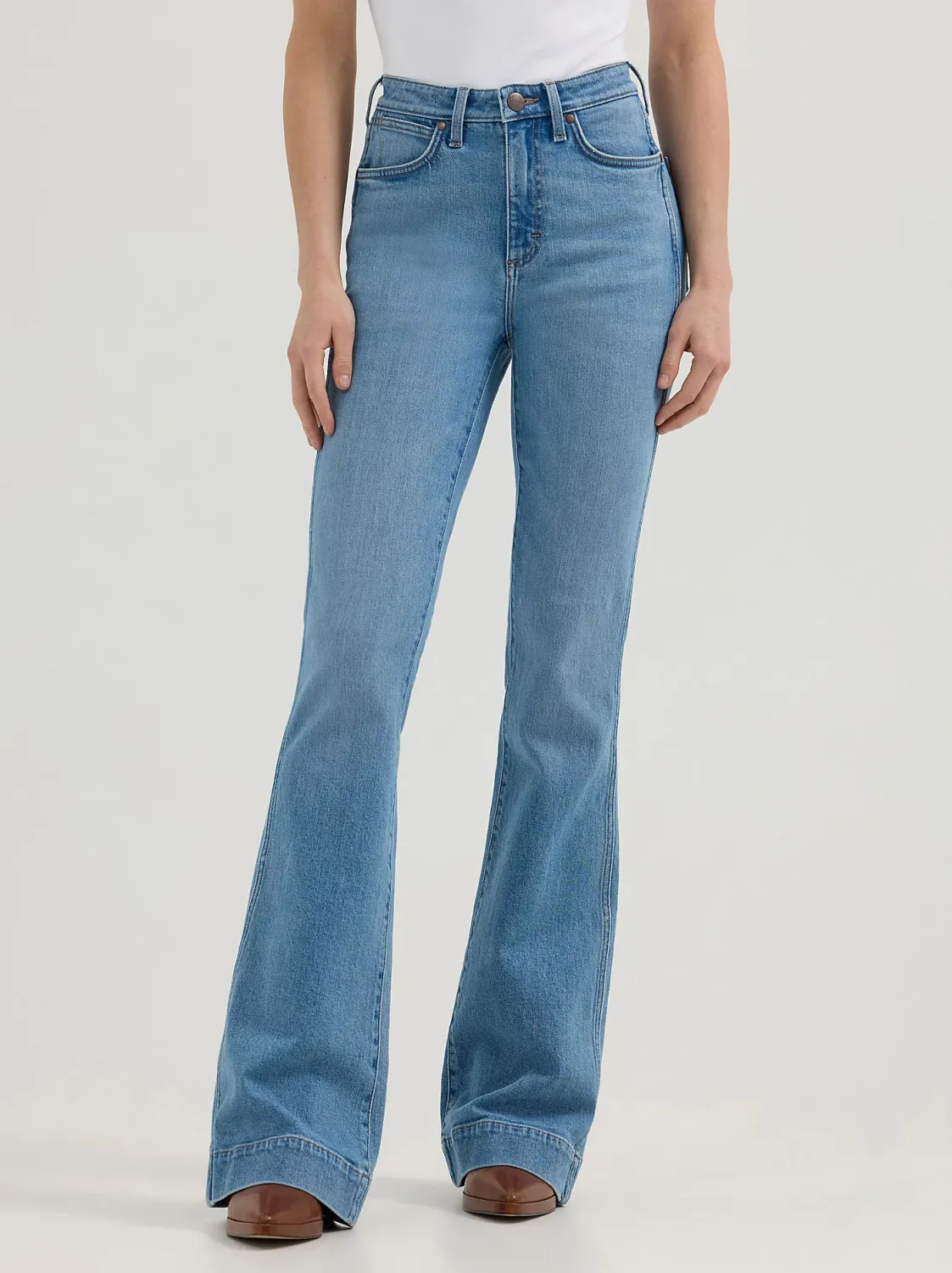 WRANGLER - Jordyn Retro Bailey High Rise Trouser Jeans