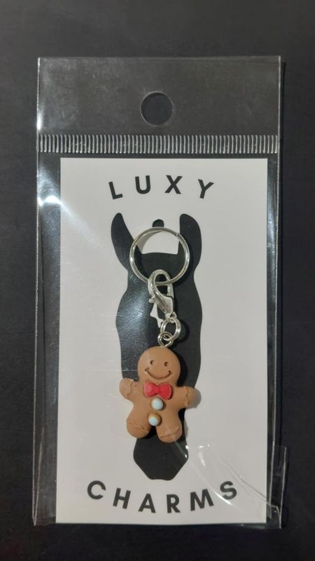 LUXY CHARMS -Gingerbread Man