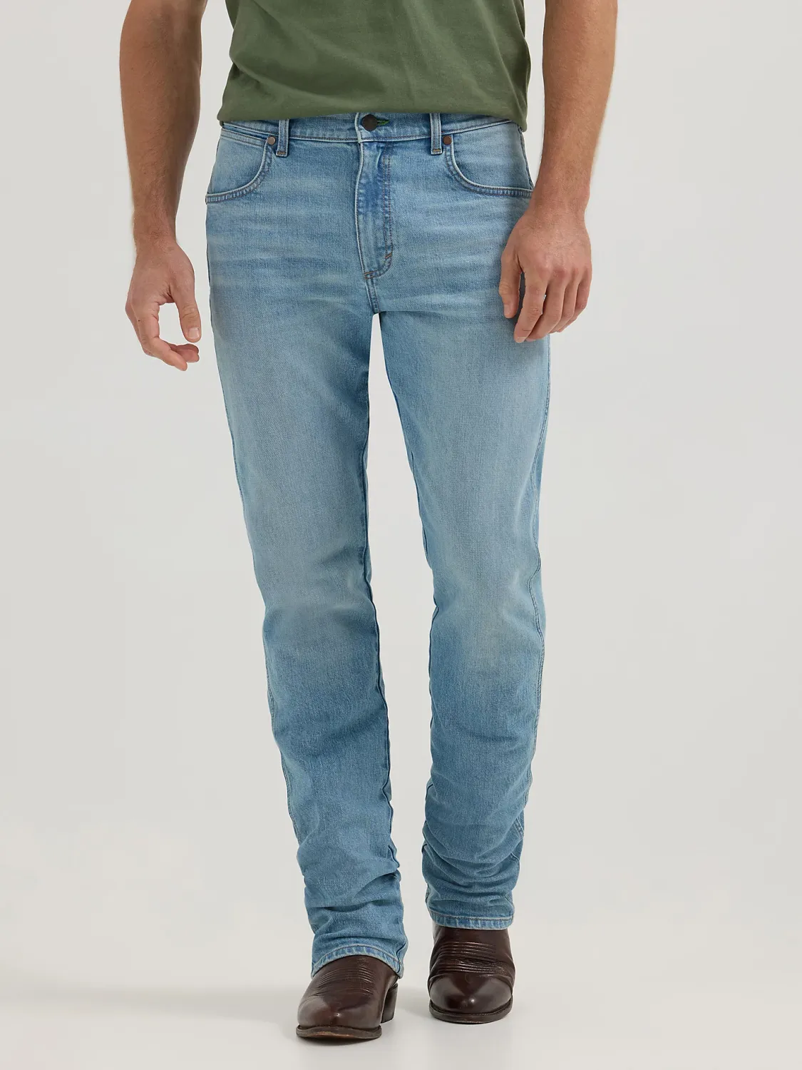WRANGLER - Mendenhall Retro Slim Fit Straight Leg Jeans
