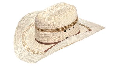 ARIAT - Bangora Ivory &amp; Tan Western Hat