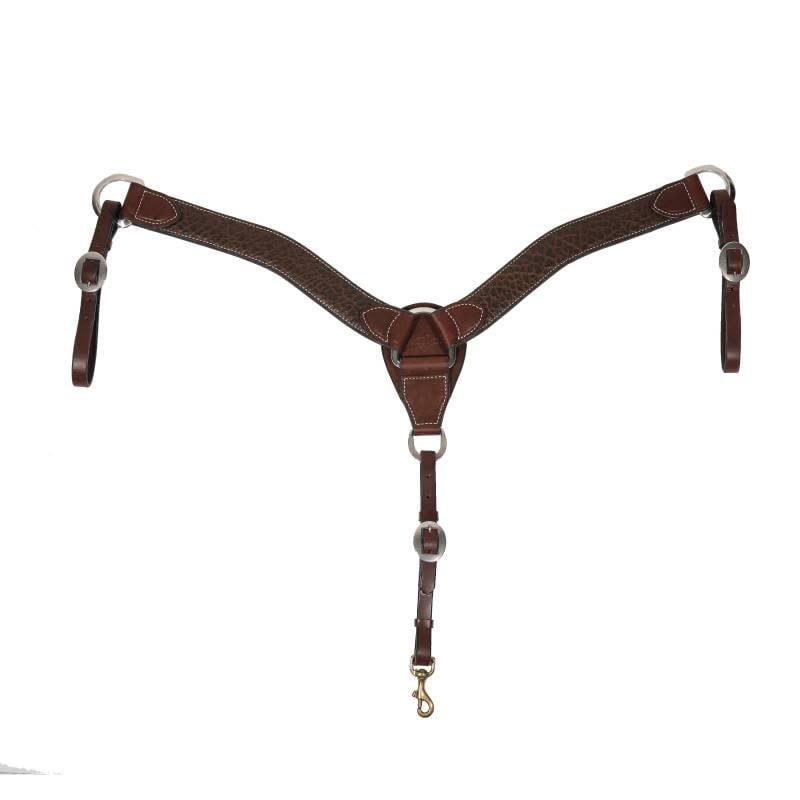 PROFESSIONAL&#39;S CHOICE - Bison Leather Contoured Breast Collar