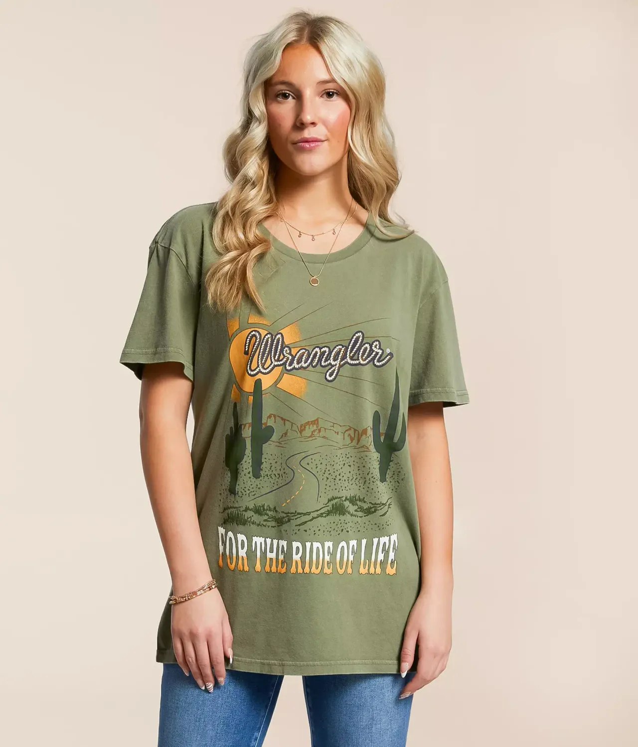 WRANGLER - For the Ride of Life Oversized T-Shirt