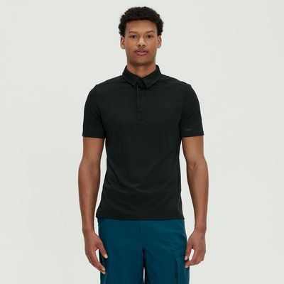 CHLOROPHYLLE - Pure Black LTP Sport Polo