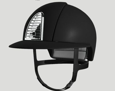 KEP - Helmet Cromo 2.0 Textile Black with Mirror grid