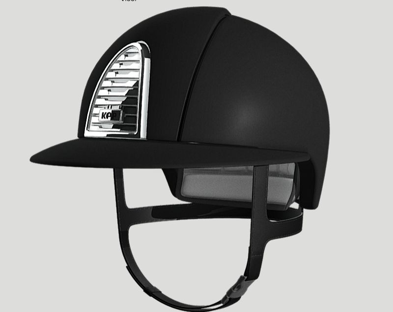 KEP - Helmet Cromo 2.0 Textile Black with Mirror grid
