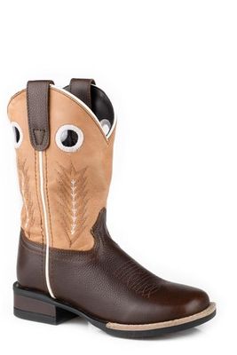 ROPER - Basic Leather Little Kids James Brown Western Boot