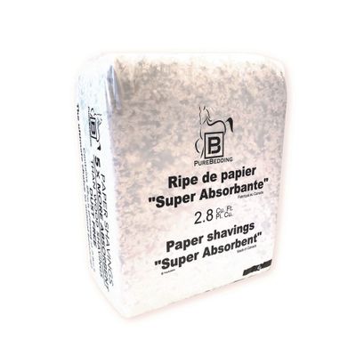 PURE BEDDING - Paper shavings litter - 2.8 piÂ³