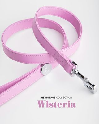 MYFAMILY - Wisteria Hermitage Leash in Genuine Italian Leather