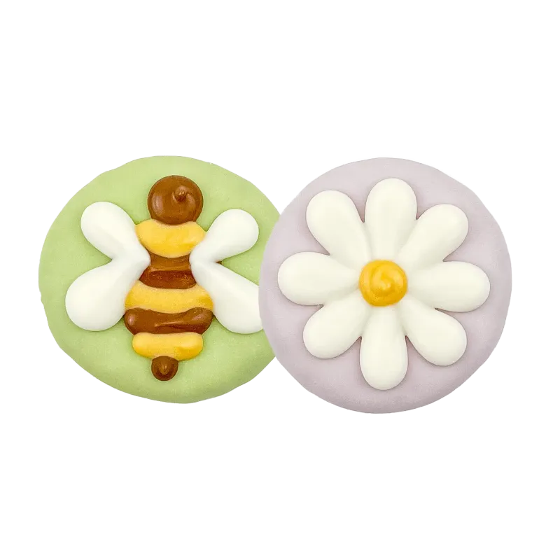 BOSCO &amp; ROXY&#39;S - Buzzin Around the Flowers Handmade Spring Cookies