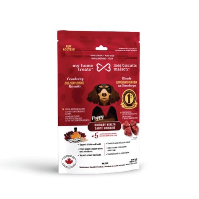 MY HOME TREATS - Cranberry Hypoallergenic Urinary Health Dog Biscuits