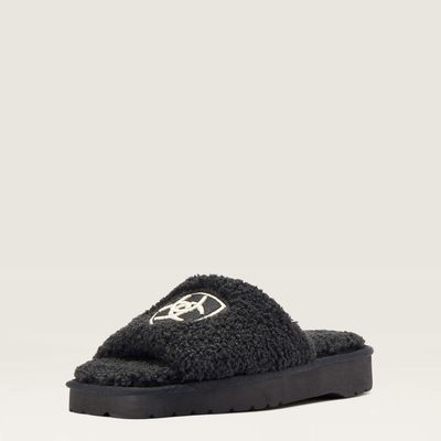 ARIAT - Cozy Chic Square Toe Black Slipper