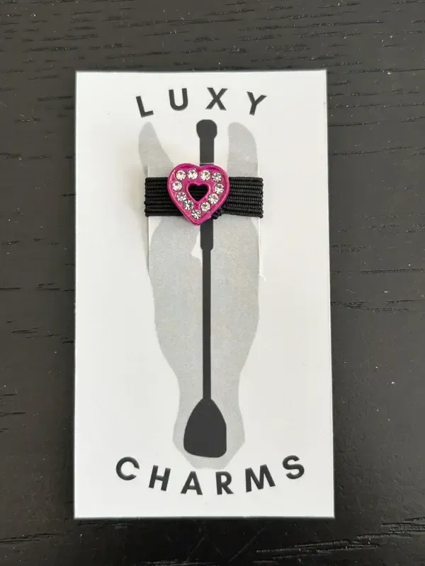 LUXY CHARMS - Whip Charm Bling Heart