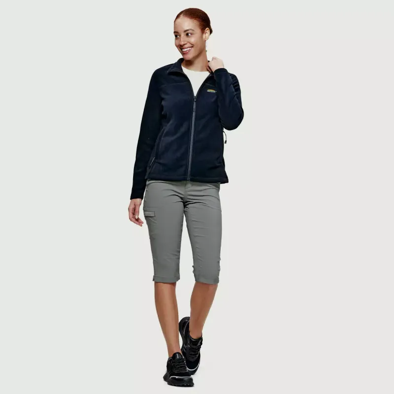 CHLOROPHYLLE - Nilas Pure Black Fleece Jacket