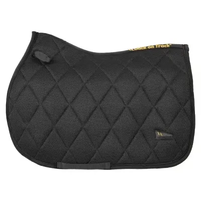 BACK ON TRACK - Black AirFlow Saddle Pad