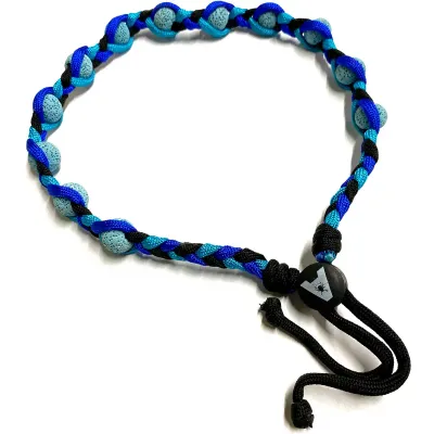 ATLANTICK - Lava Bead Dog Collar &amp; Hair Band