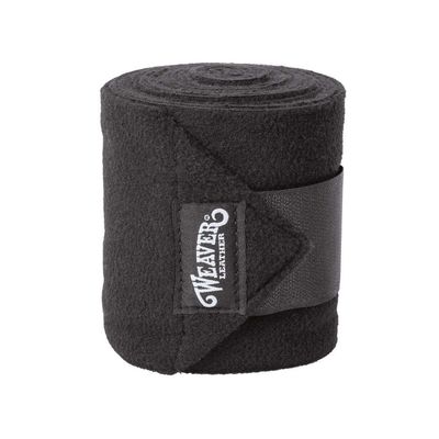 WEAVER - Black Polo Leg Wraps 240g Fleece