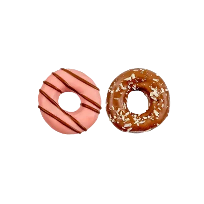BOSCO &amp; ROXY&#39;S - Donut Worry, Be Frappé ! Handmade Barista Cookies