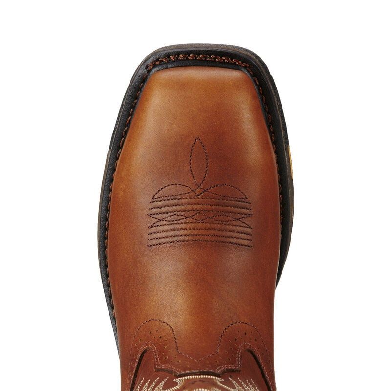 ARIAT Workhog Stivali Da Lavoro Uomo: Puntale Composito, Tecnologia VentTEK, Suola Antiscivolo E Sistema U-Turn