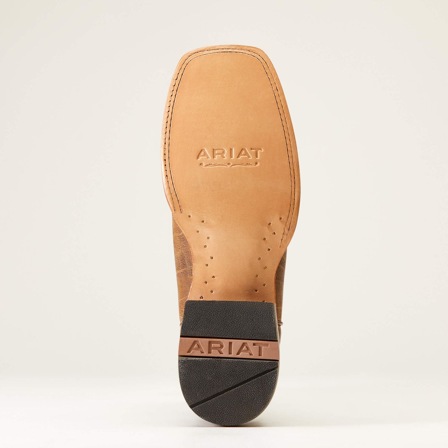 Bottes De Travail Western Ariat Sierra - Cuir Marron - Pointure 9.5 D - Occasion Très Bon État