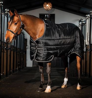 Couverture de présentation noir Kentucky 160gr - Cheval/Couvertures d