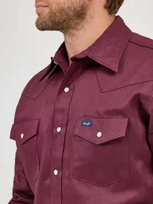 Chemise Western Wrangler rouge vintage années 80 - M - Rokit