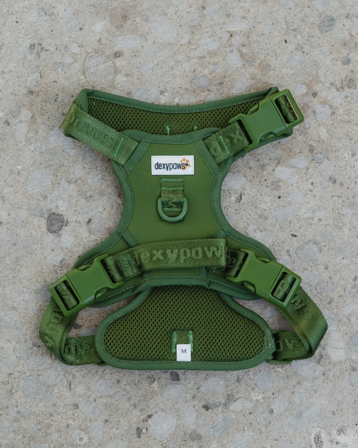 DEXYPAWS - Camo Green No-Pull Dog Harness, Size: XSmall