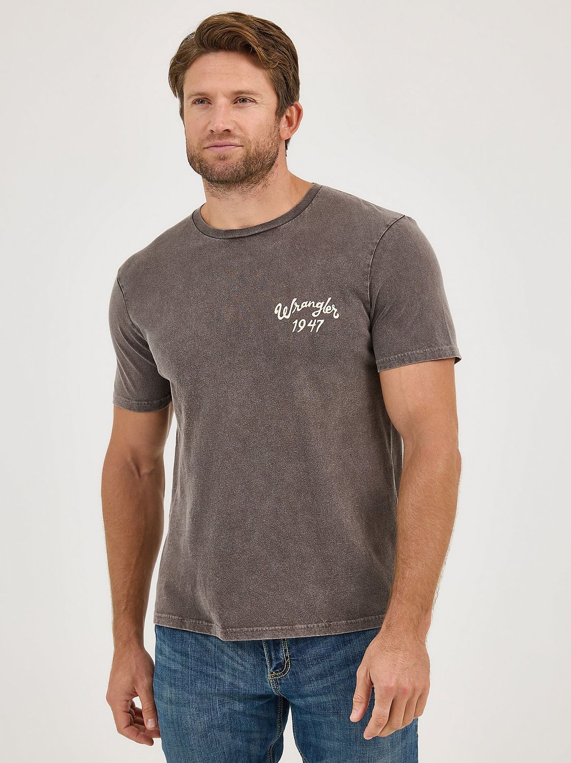 WRANGLER - Ganache Mineral Wash Graphic T-Shirt, Size: Medium