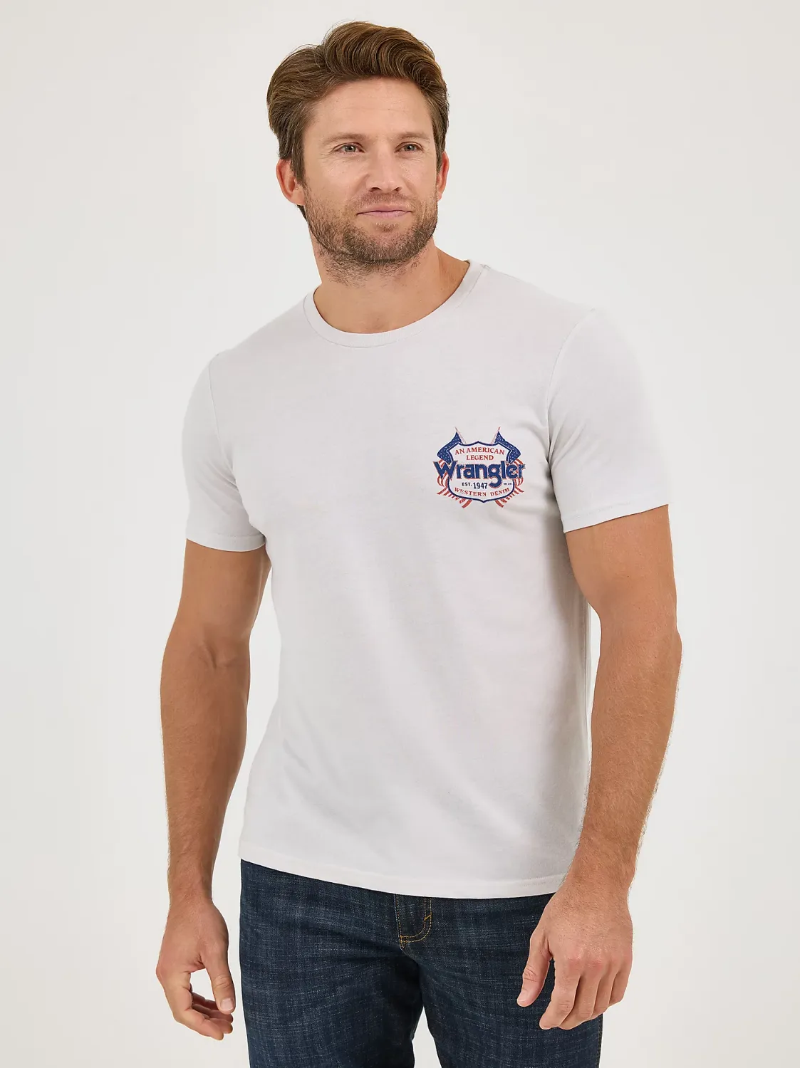 WRANGLER - Lunar Shield Back Graphic T-Shirt, Size: Medium