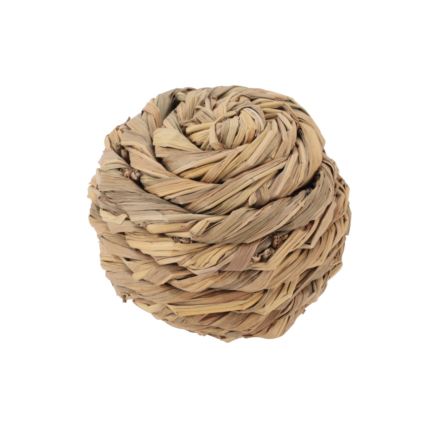 LIVING WORLD - Green Naturals Chew Toy - Ball, Size: 13cm