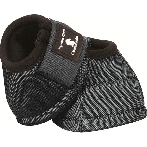 CLASSIC EQUINE - DyNo Turn Black Bell Boots, Size: Medium
