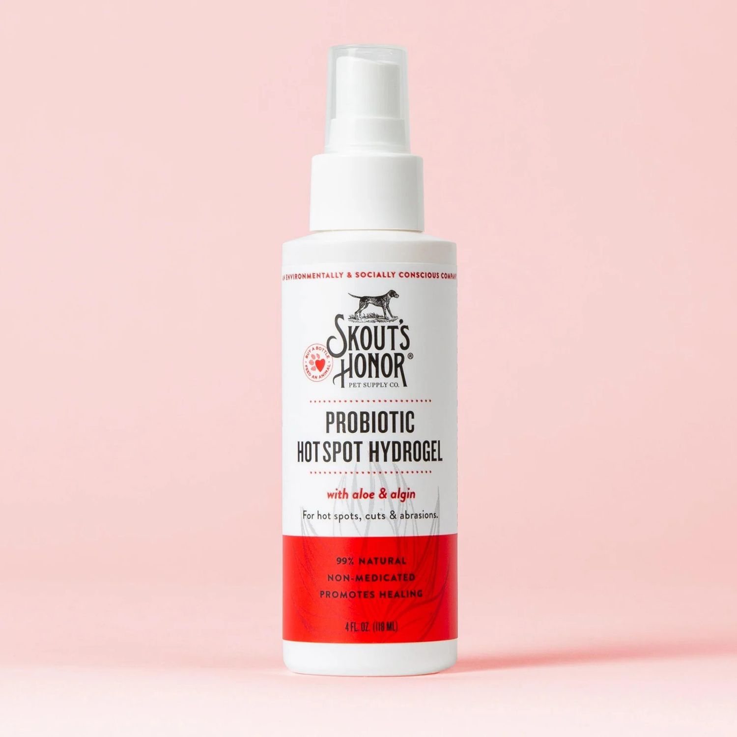 SKOUT&#39;S HONOR - Probiotics Hot Spot Hydrogel, Format: 4oz